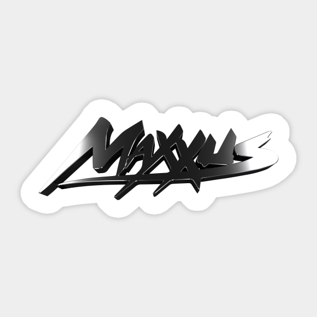 Maxxus Classic Logo - Silver Sticker by maxxusmusic